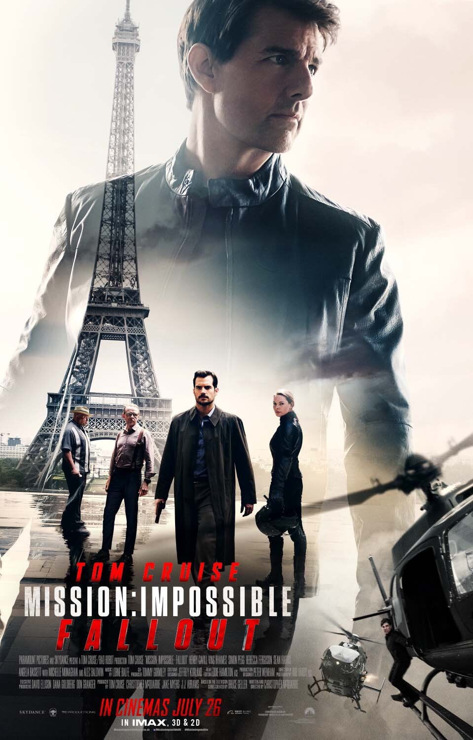 Mission: Impossible 7 Movie 2023, Official Trailer, HD Poster