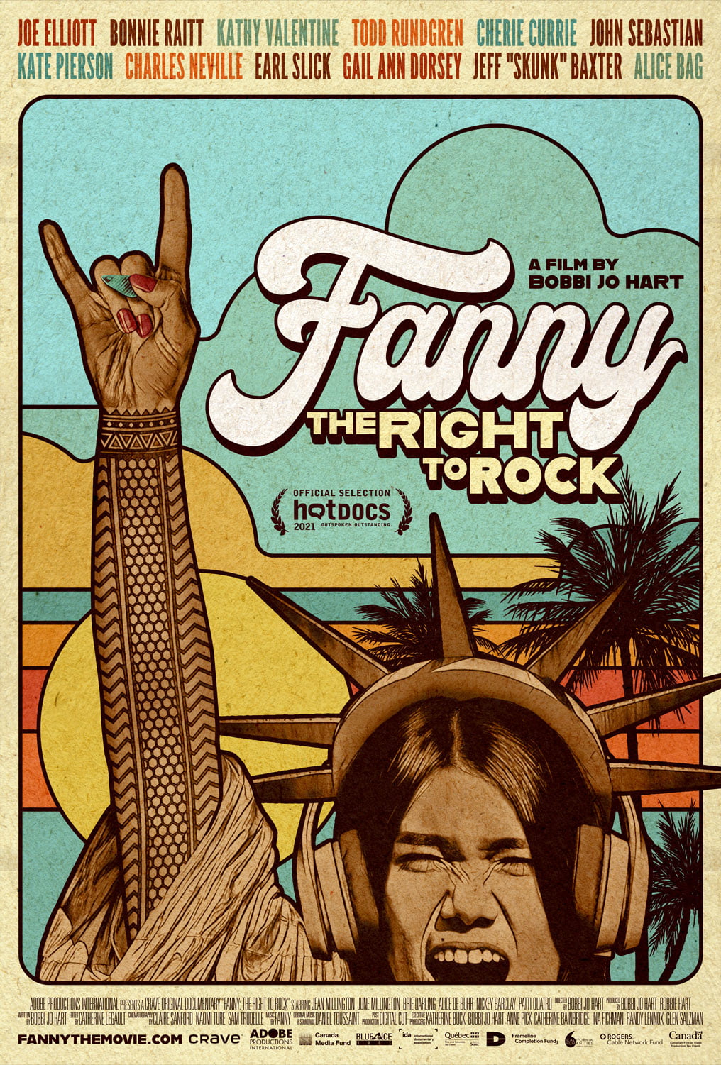 Fanny: The Right to Rock Movie 2022, Official Trailer, Release Date, HD Poster