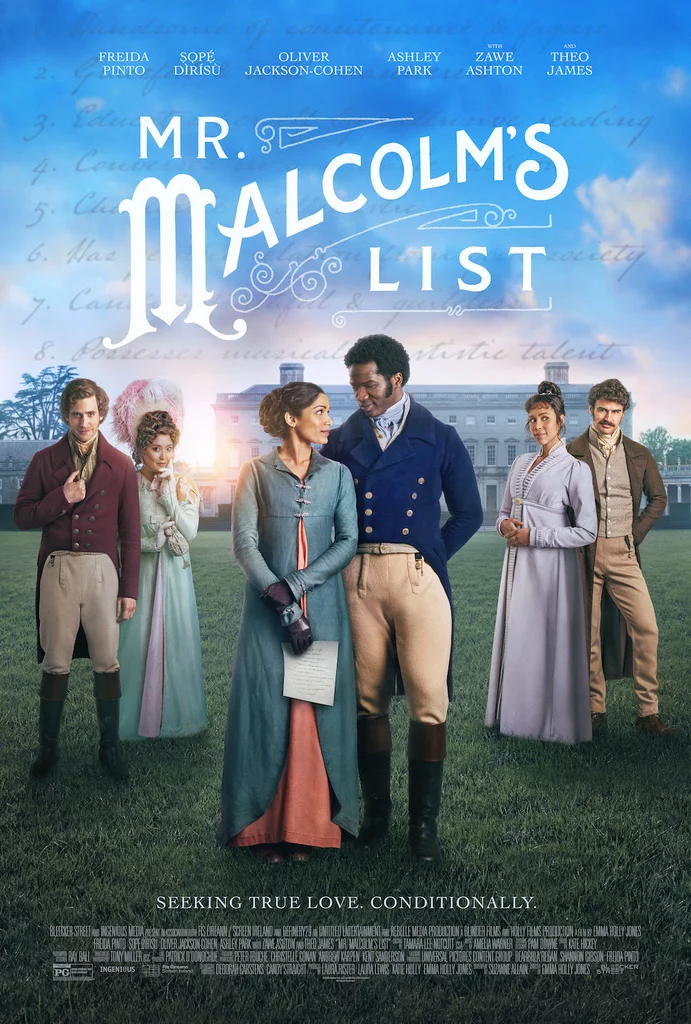 Mr. Malcolm's List Movie 2022, Official Trailer, Release Date, HD Poster 