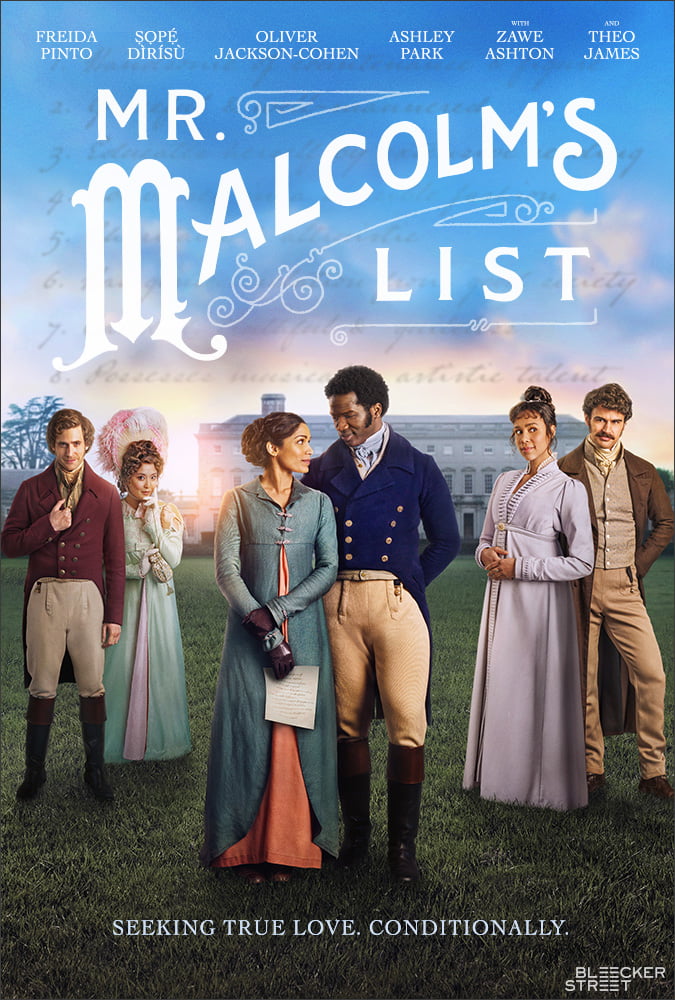 Mr. Malcolm's List Movie 2022, Official Trailer, Release Date, HD Poster