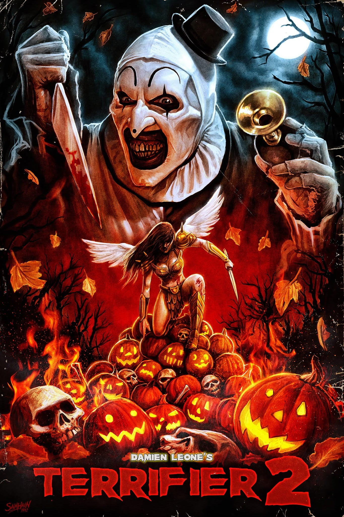 Terrifier 2 Movie 2022, Official Trailer, Release Date, HD Poster