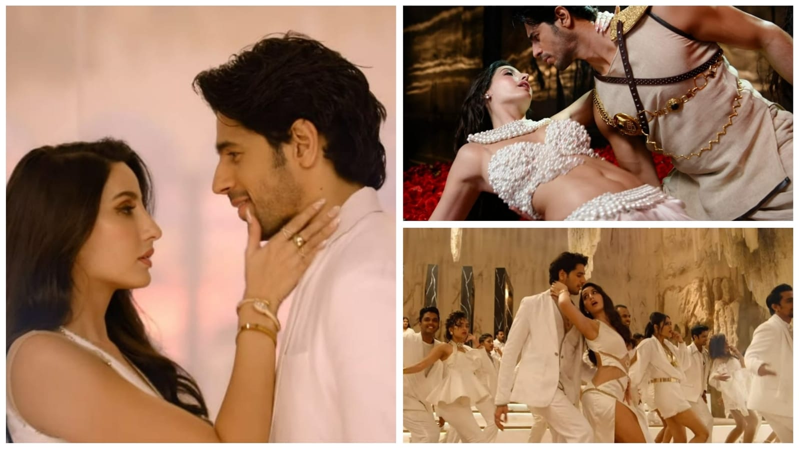 Nora Fatehi and Sidharth Malhotra dance sensuously in Manike from 'Thank God'
