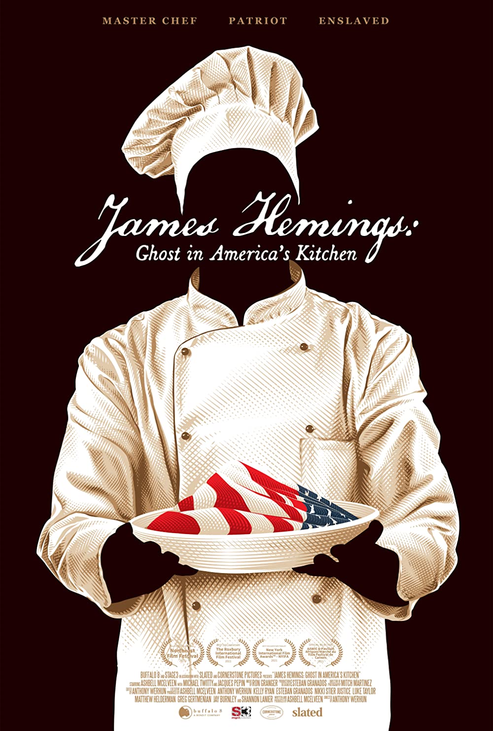 James Hemings Ghost in America's Kitchen Movie 2022, Official Trailer