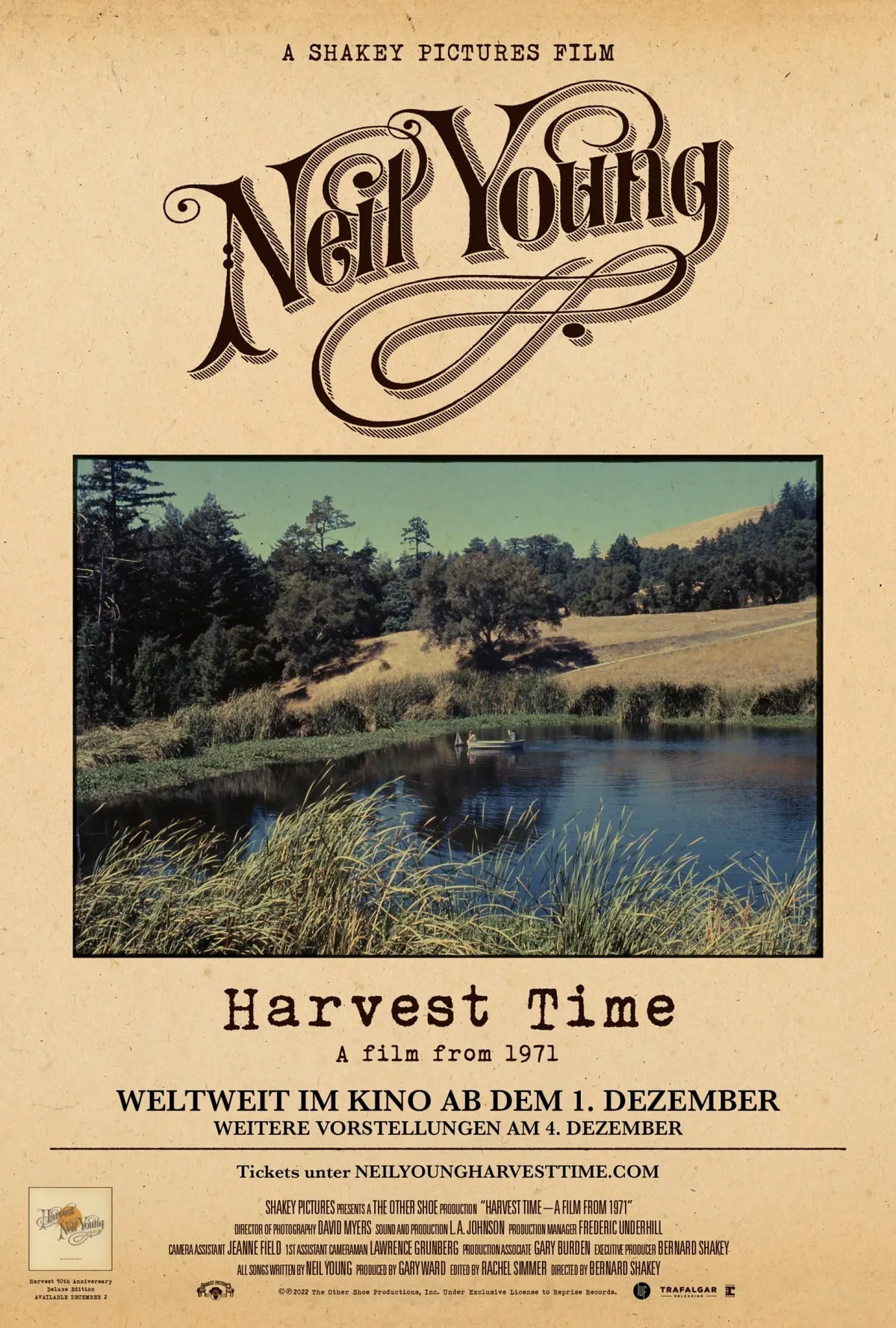 Neil Young Harvest Time Movie 2022, Official Trailer, Release Date