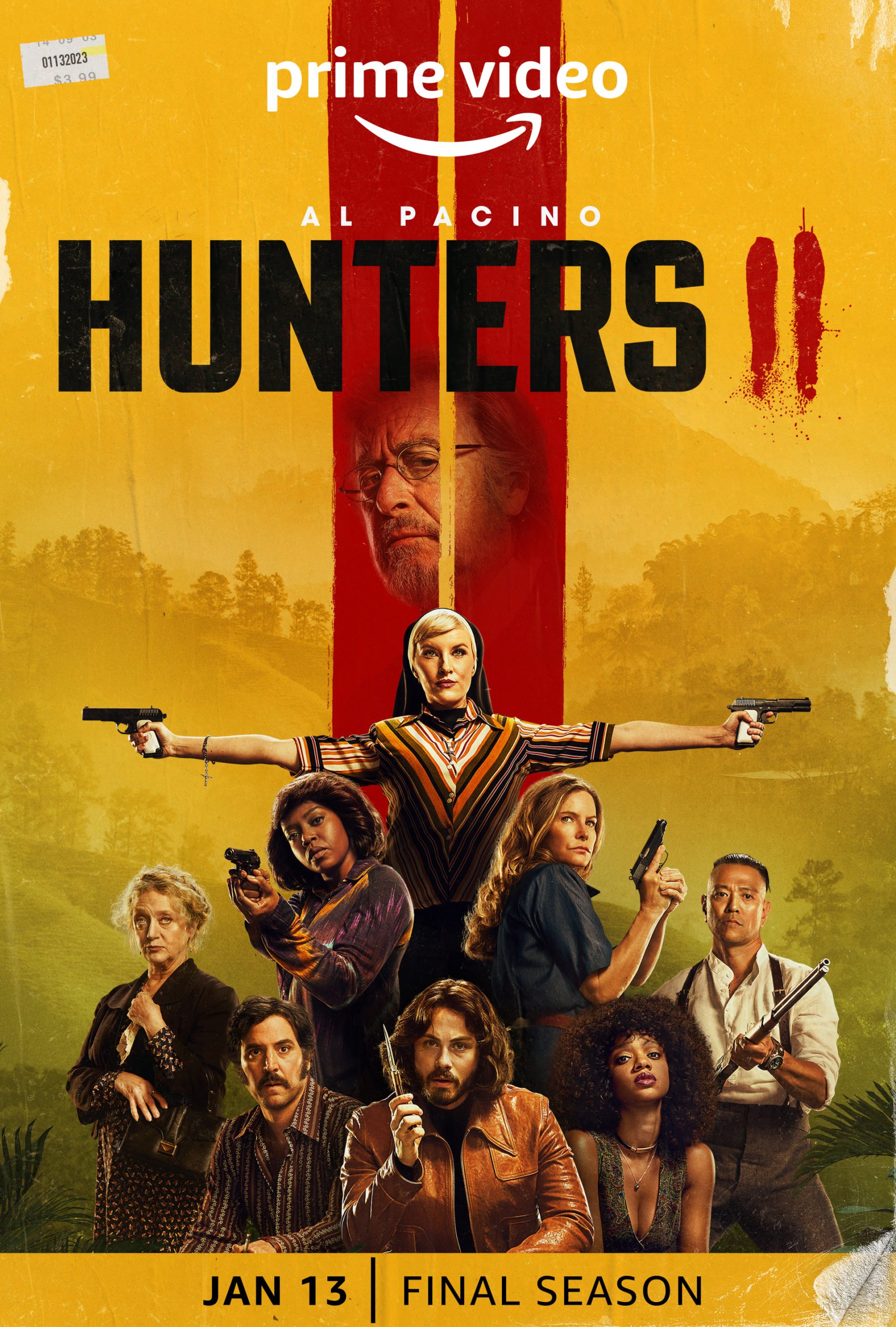 Hunters Tv Series 2023, Official Trailer, Release Date, HD Poster 