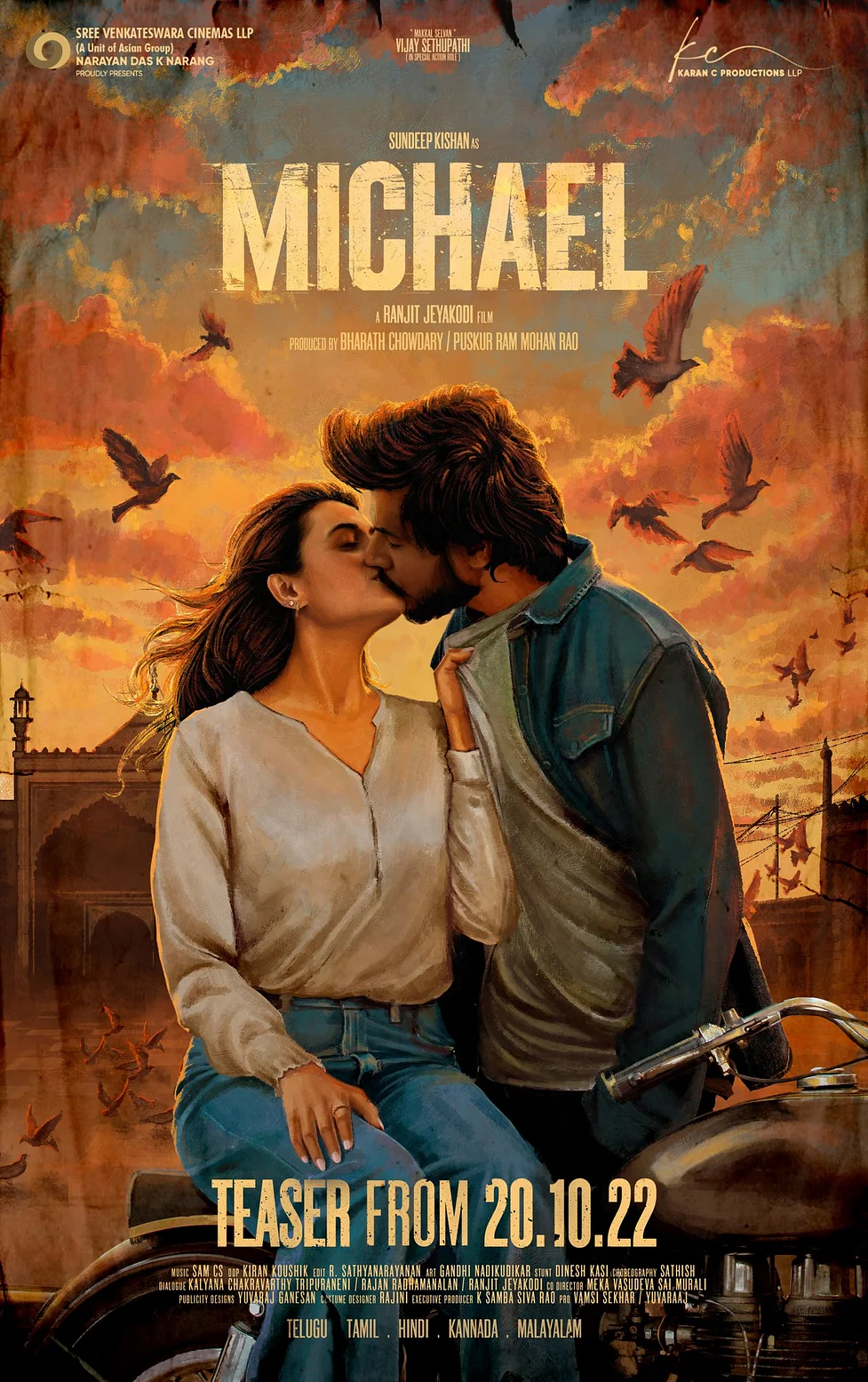 Sundeep Kishan and Vijay Sethupathi's 'Michael' to release on This date