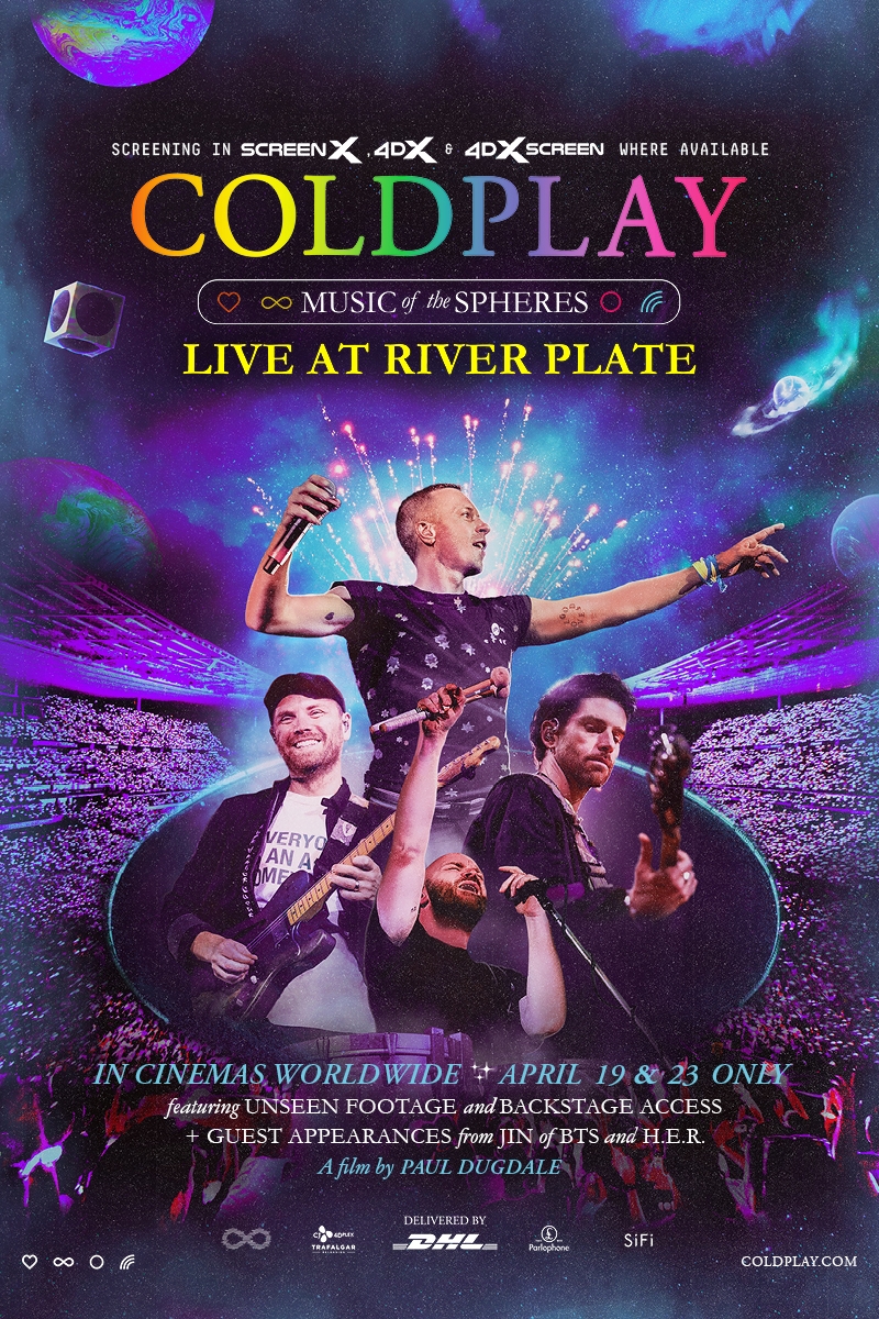 Coldplay Music of the Spheres Live at River Plate Movie 2023, Official Trailer