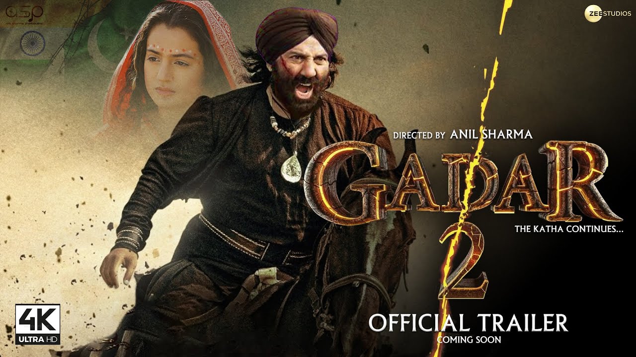 Gadar 2 The Katha Continues Movie 2023, Official Trailer