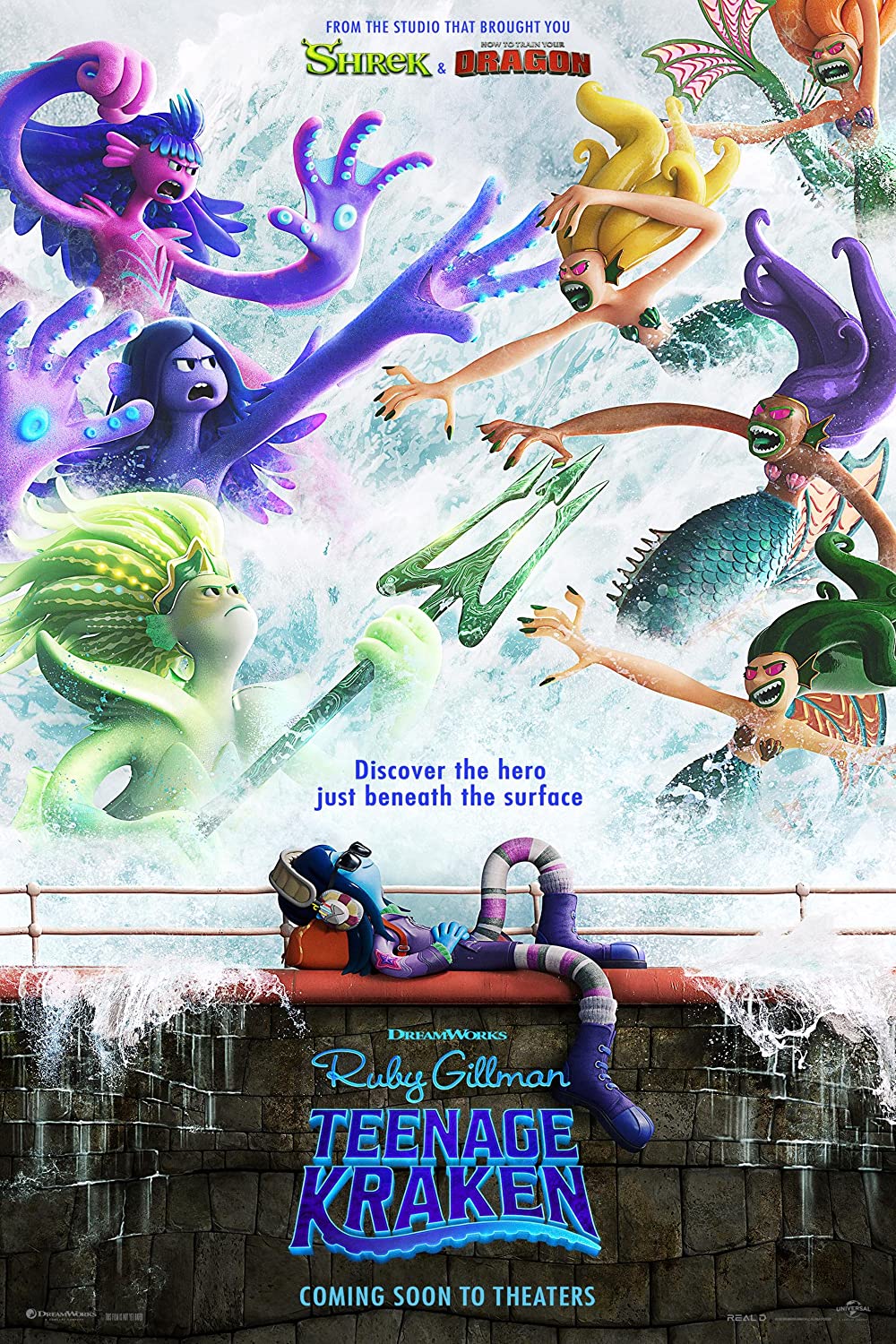 Ruby Gillman, Teenage Kraken Movie 2023, Official Trailer