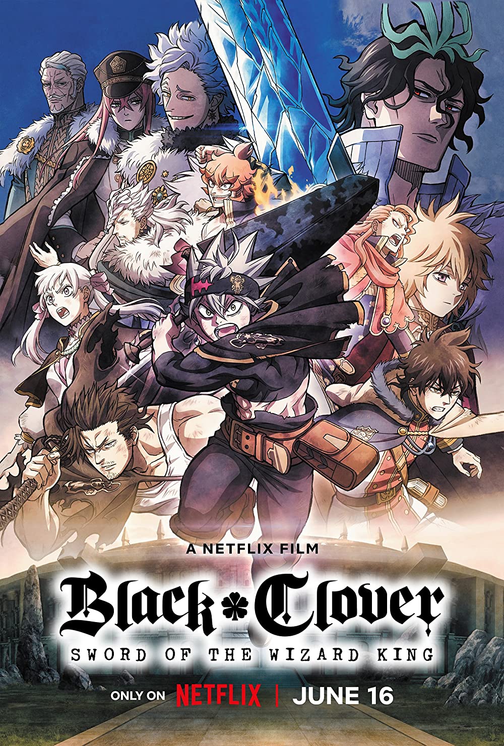 Black Clover Sword of the Wizard King Movie 2023, Official Trailer