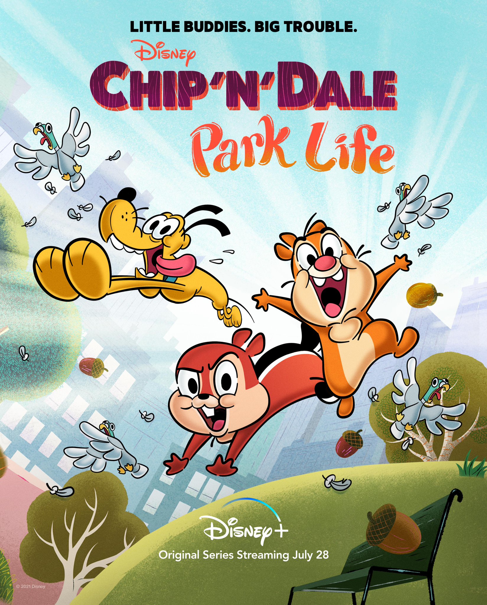 Chip 'N' Dale Park Life Tv Series 2023, Official Trailer