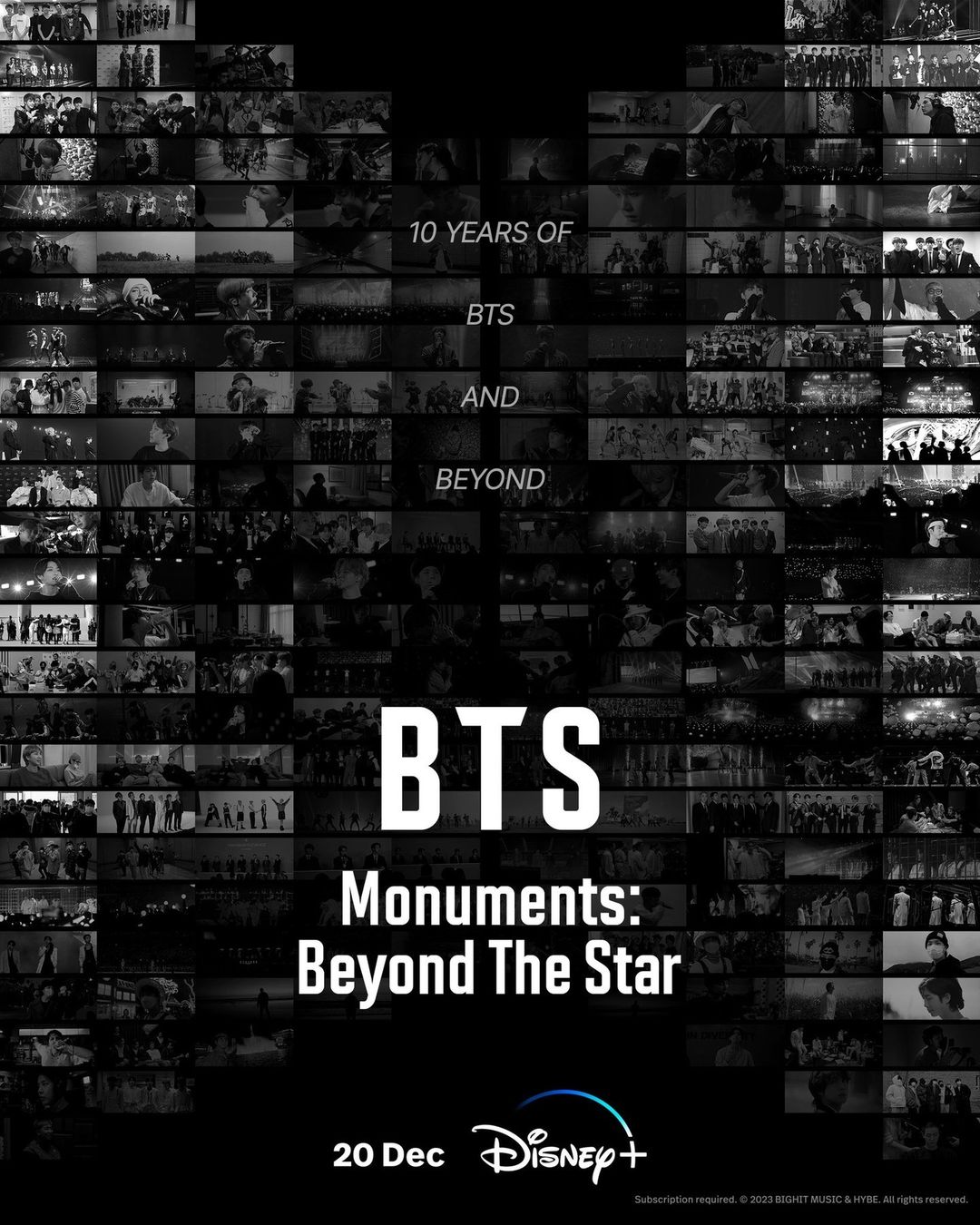  BTS Monuments Beyond the Star TV Series 2023, Official Trailer
